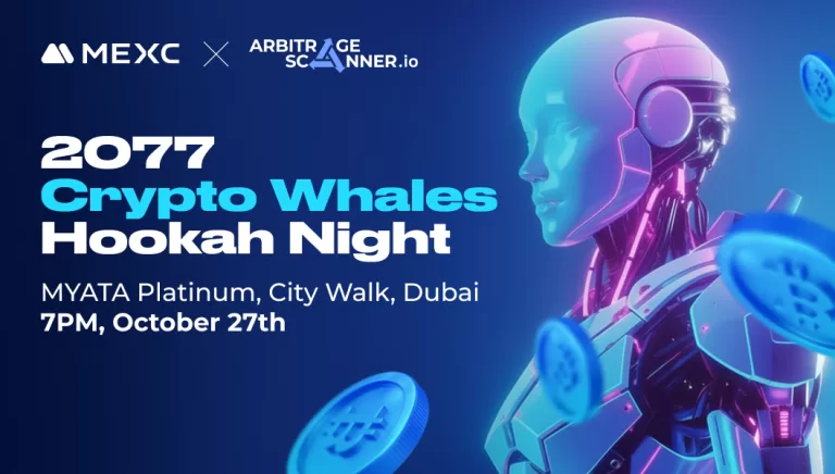 Пассивный доход с криптовалютой: стратегии и инструменты на MEXC & ArbitrageScanner Ивенте в Дубае