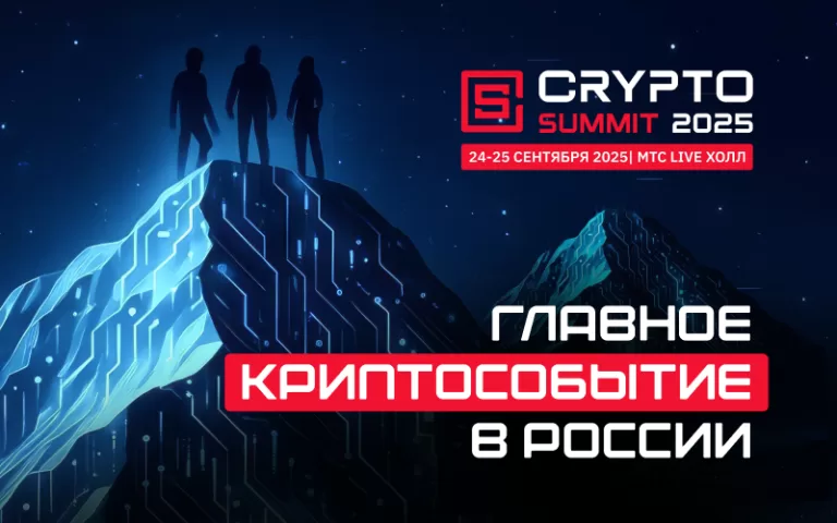 VII Crypto Summit станет главным событием этой осени для криптоиндустрии!