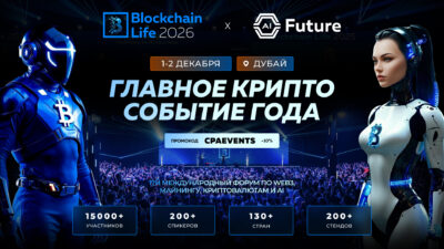 Blockchain Life возвращается в Дубай 1–2 декабря 2026
